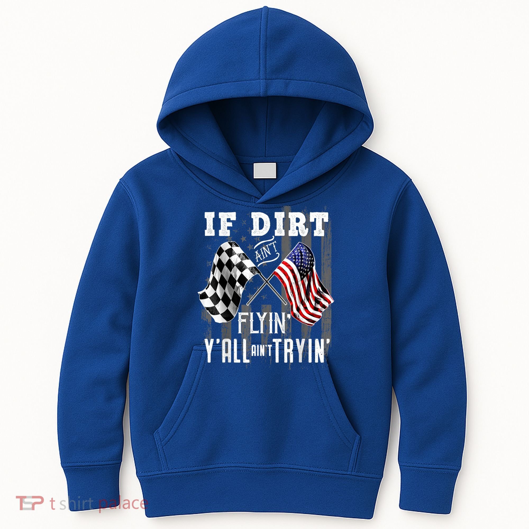 Dirt Track Racing Motocross Stock Car Racing Funny Gift Kids Hoodie