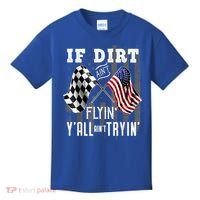 Dirt Track Racing Motocross Stock Car Racing Funny Gift Kids T-Shirt thumb 0