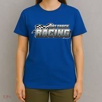 Dirt Track Racing Speedway Race Gear Stock Car Racing Funny Gift T-Shirt thumb 4
