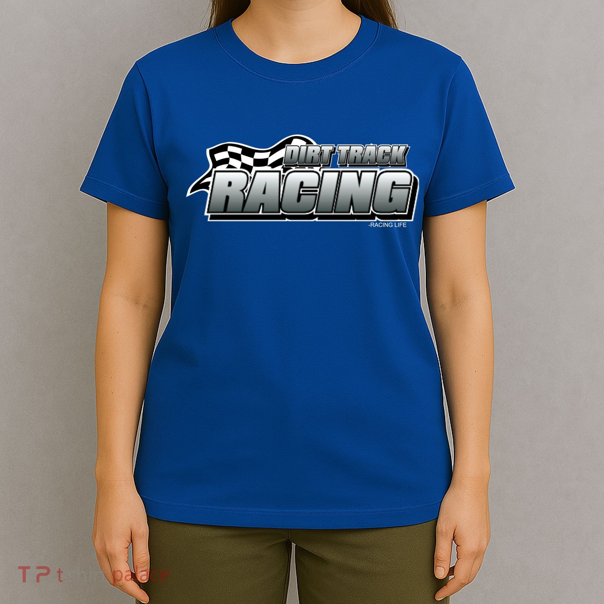 Dirt Track Racing Speedway Race Gear Stock Car Racing Funny Gift T-Shirt