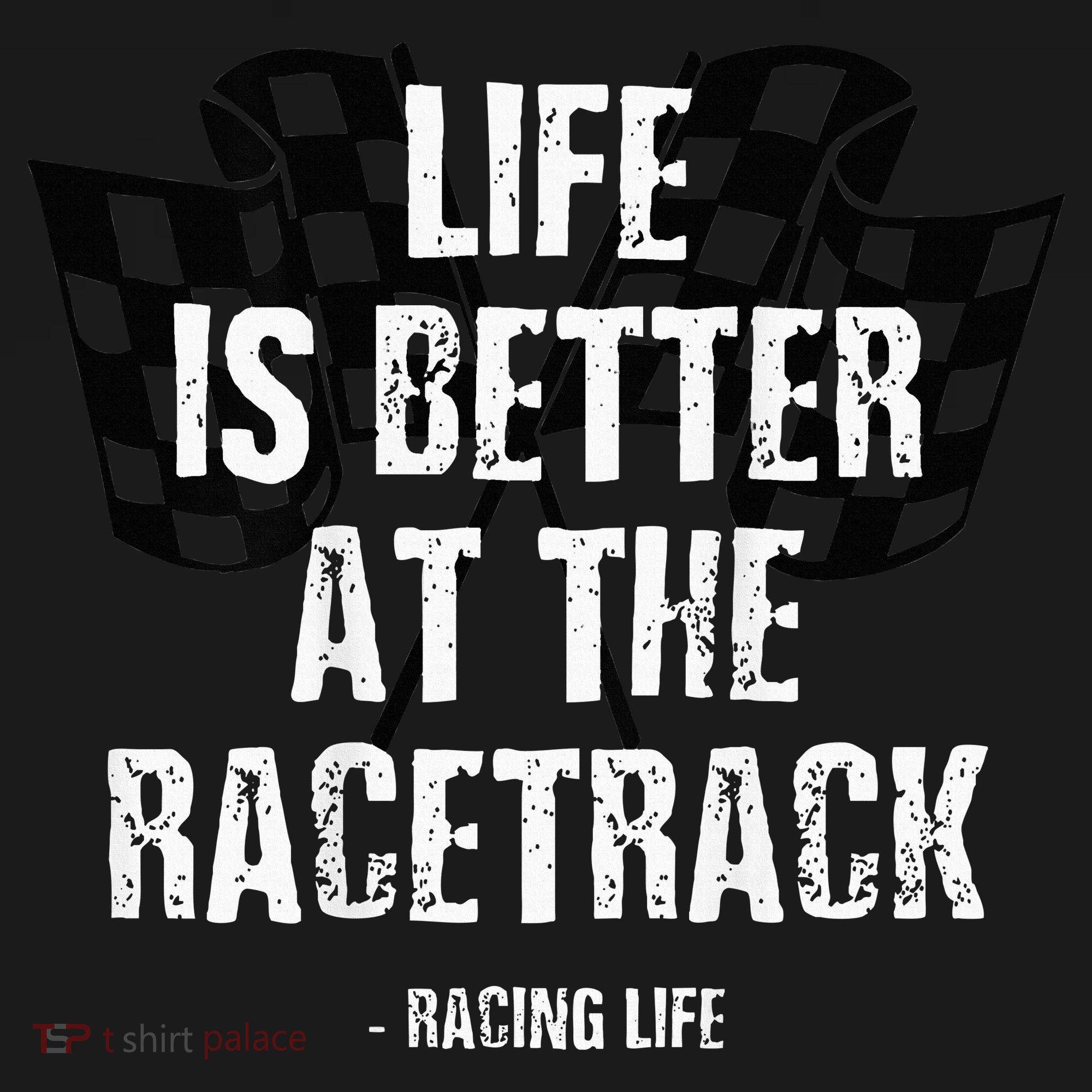 Dirt Track Racing Gear Checker Flag Racing Race Flag Women's Hoodie