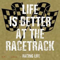 Dirt Track Racing Gear Checker Flag Racing Race Flag Garment-Dyed Women's Muscle Tee thumb 6
