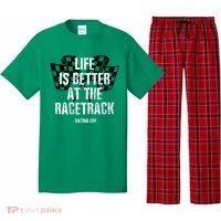 Dirt Track Racing Gear Checker Flag Racing Race Flag Pajama Set thumb 0