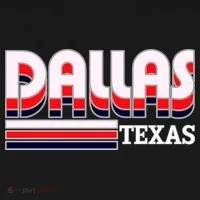 Dallas Triple Retro Logo Doggie Tank thumb 4