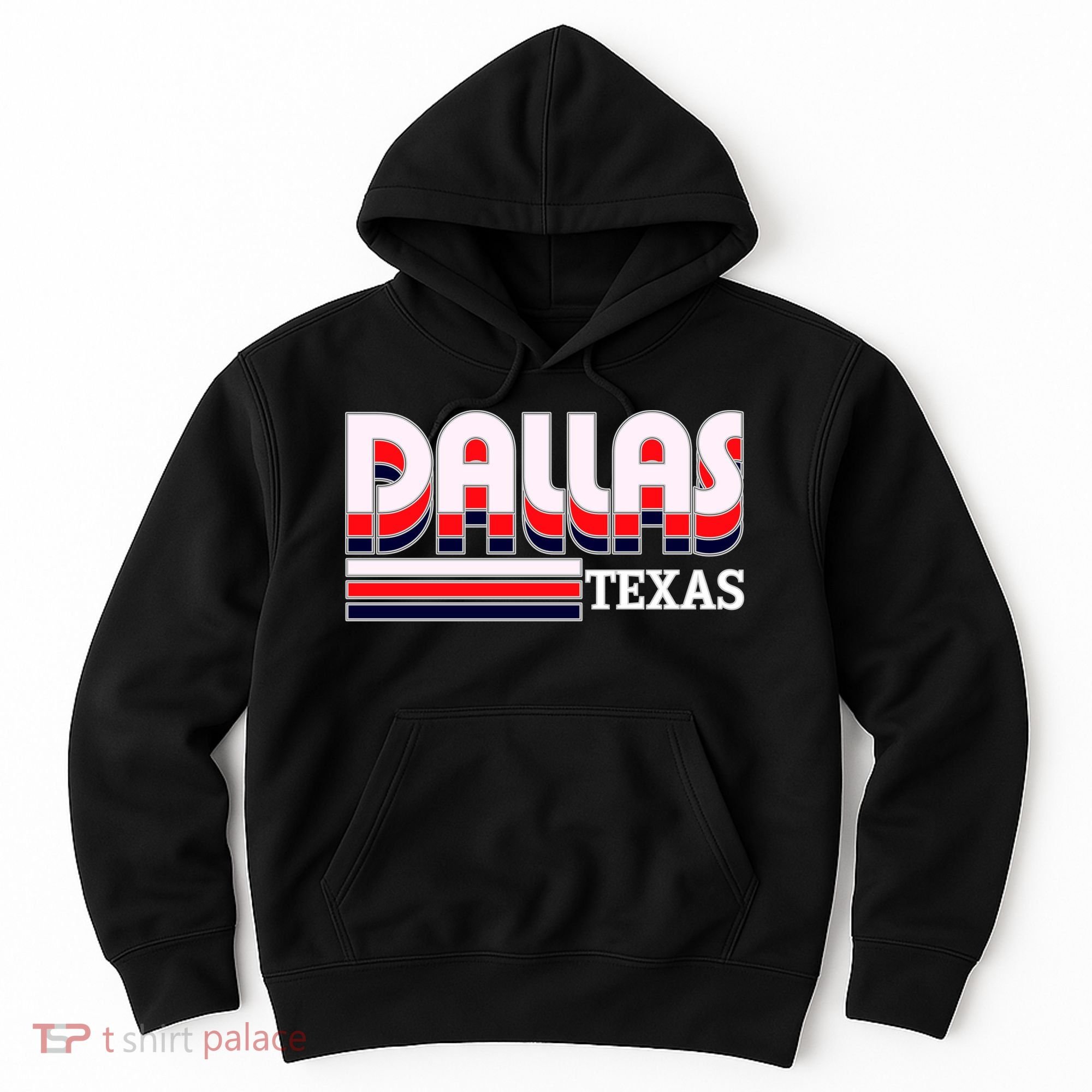 Dallas Triple Retro Logo Hoodie