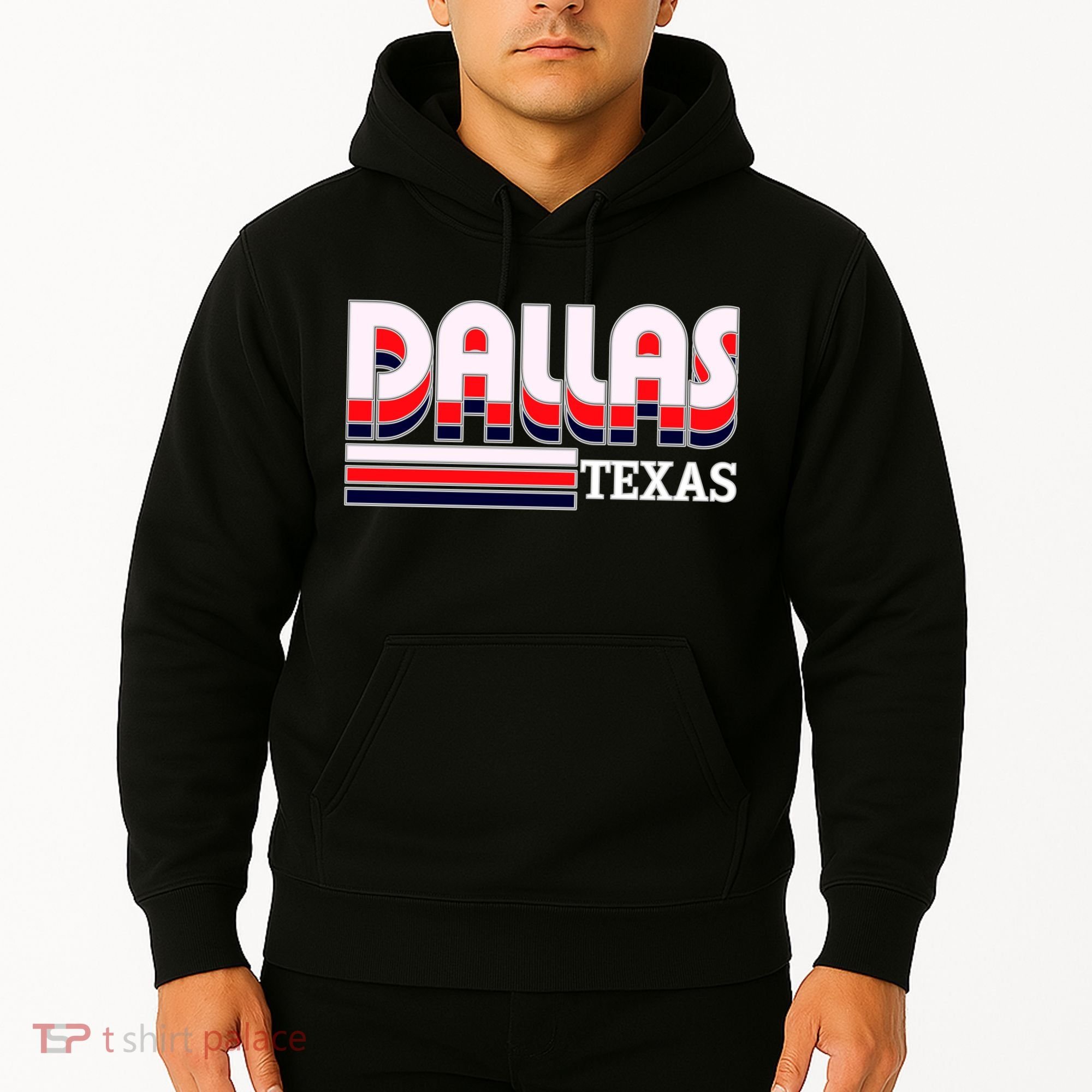 Dallas Triple Retro Logo Hoodie