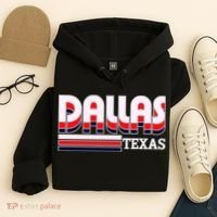 Dallas Triple Retro Logo Hoodie thumb 4