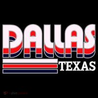 Dallas Triple Retro Logo Women's Hoodie thumb 2
