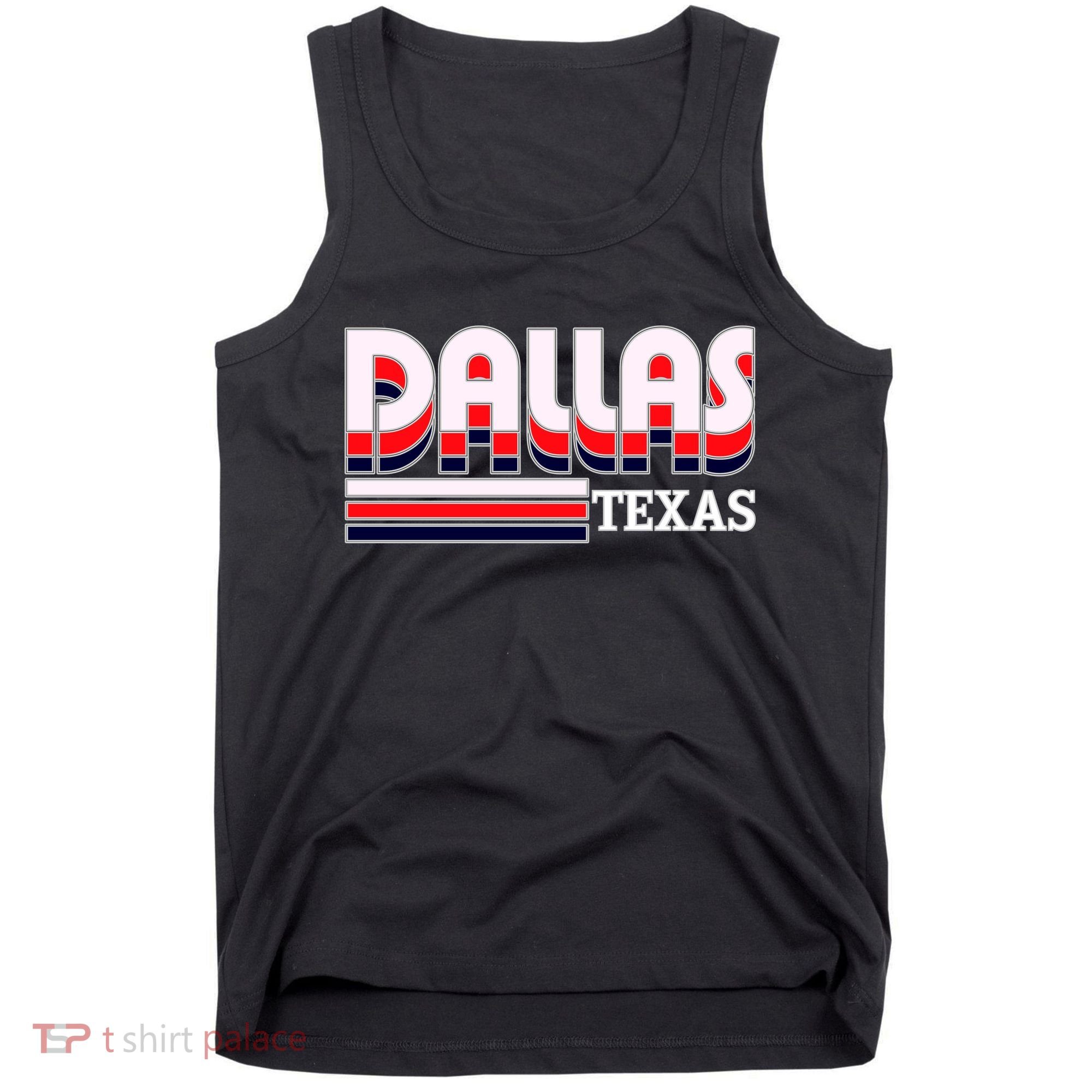Dallas Triple Retro Logo Tank Top