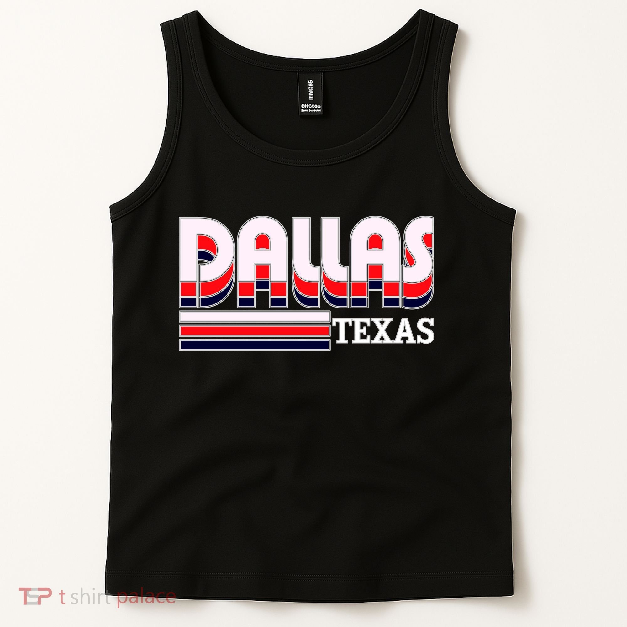 Dallas Triple Retro Logo Tank Top