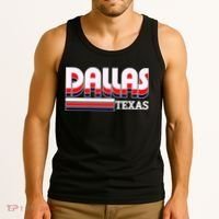 Dallas Triple Retro Logo Tank Top thumb 3