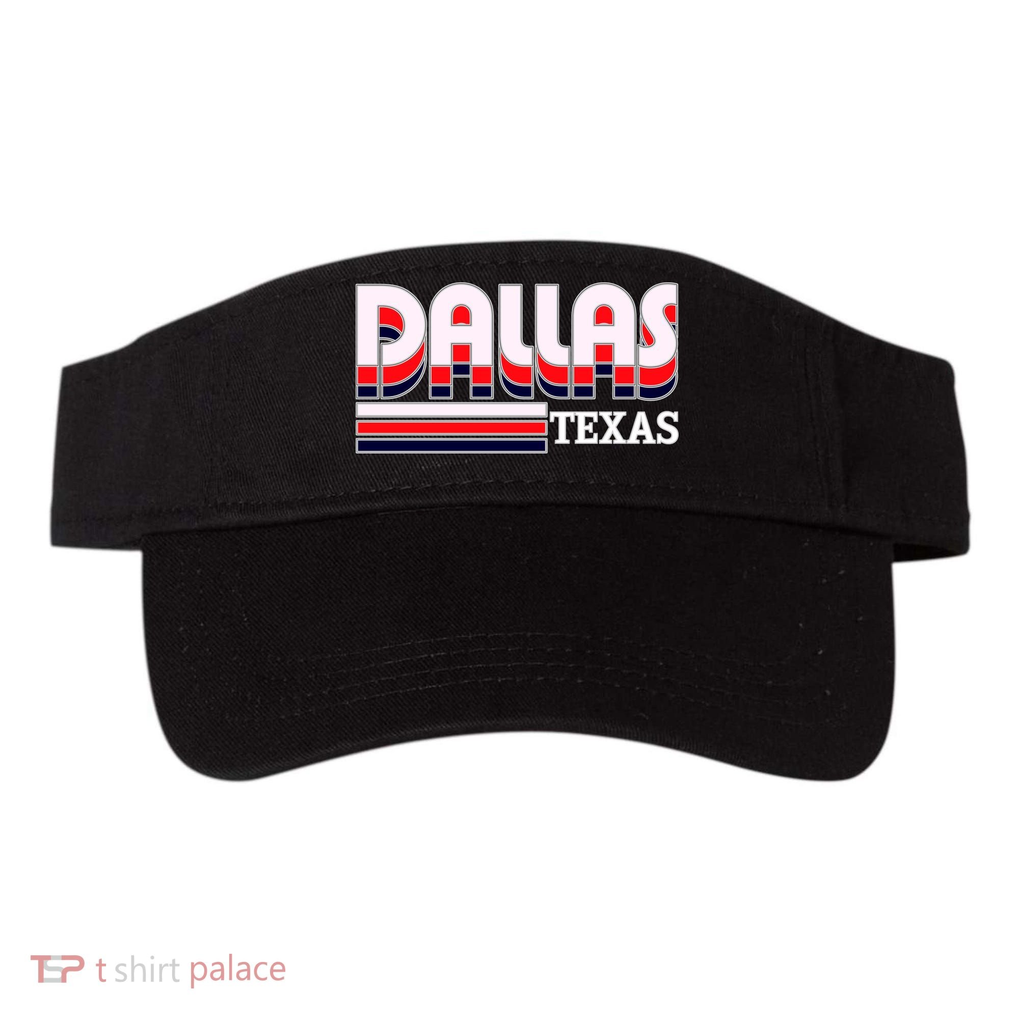 Dallas Triple Retro Logo Visor