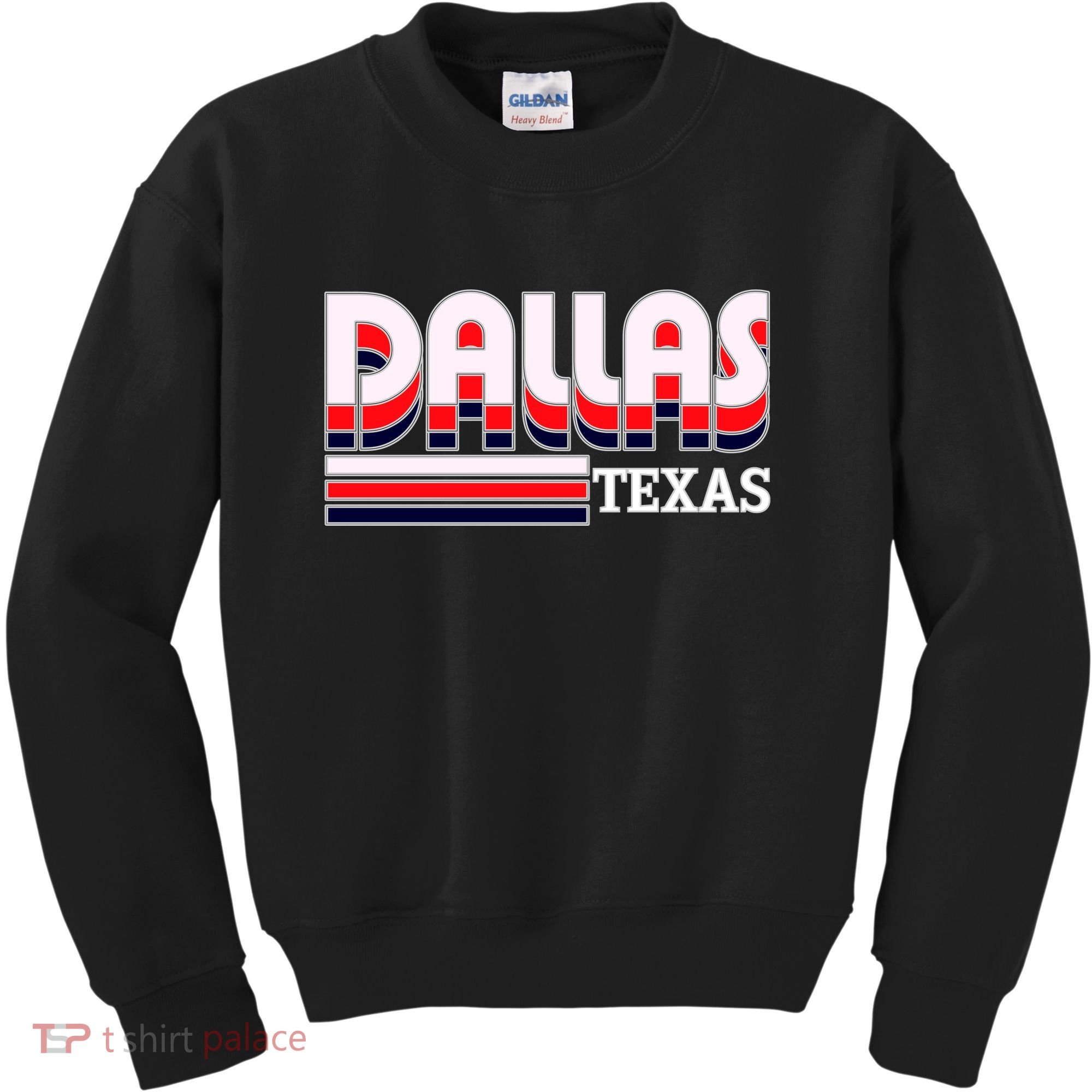 Dallas Triple Retro Logo Kids Sweatshirt