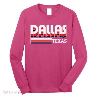 Dallas Triple Retro Logo Long Sleeve Shirt