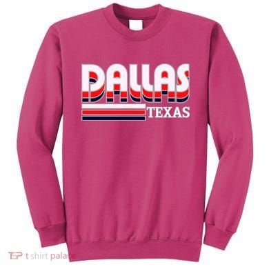 Dallas Triple Retro Logo Sweatshirt