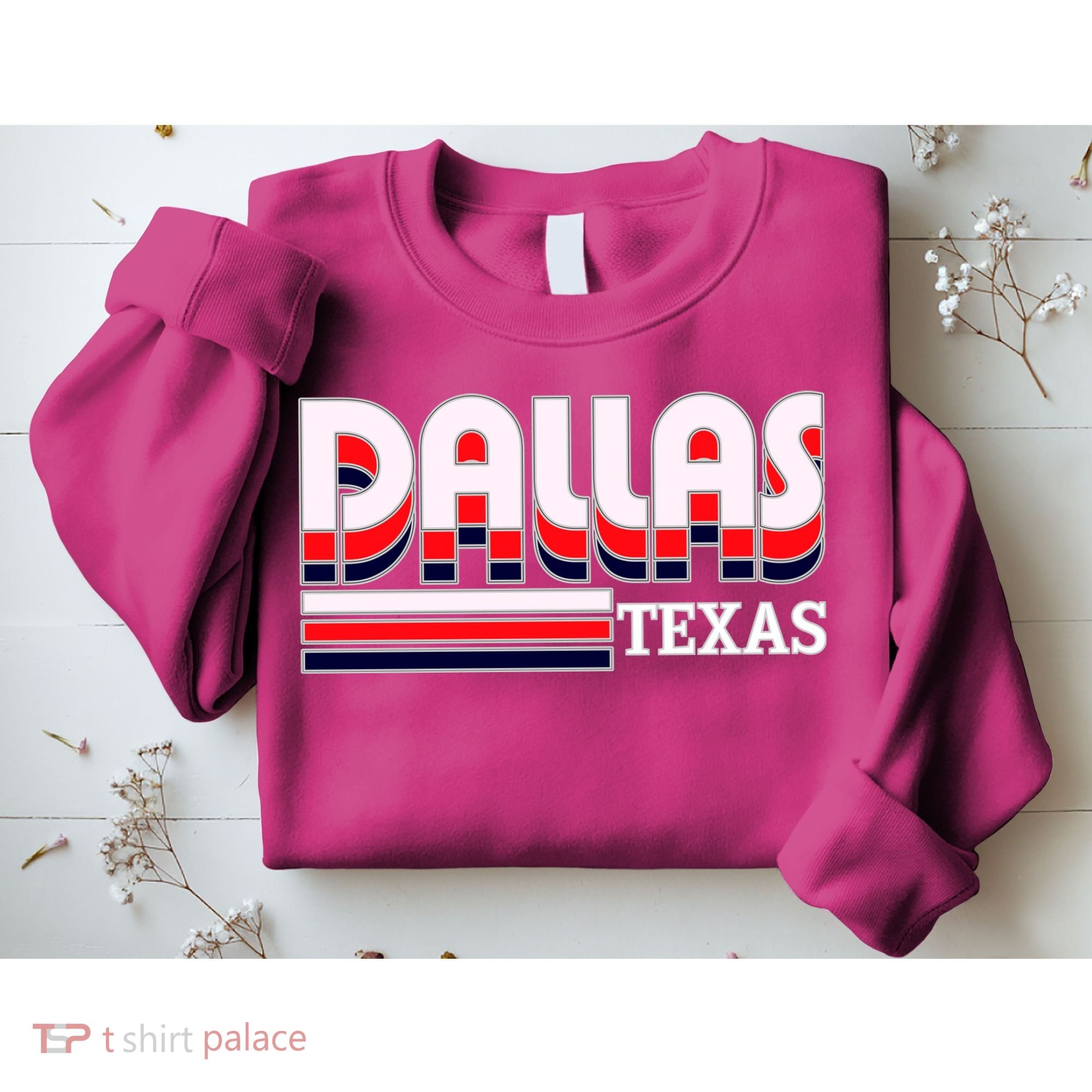 Dallas Triple Retro Logo Sweatshirt