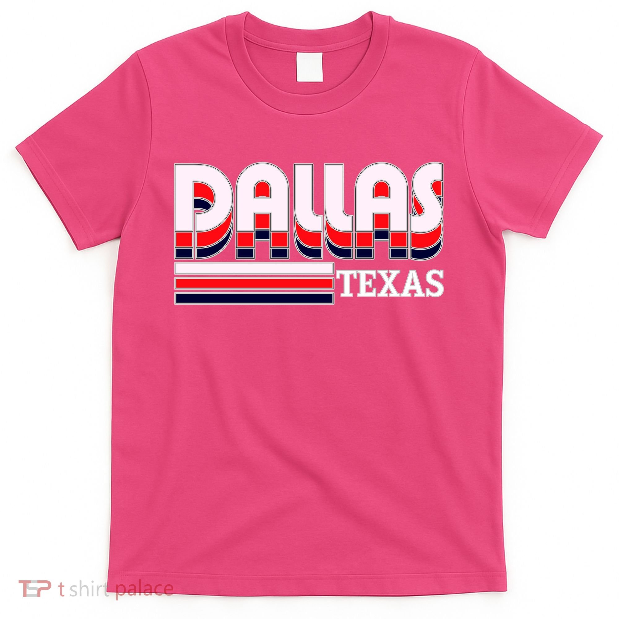 Dallas Triple Retro Logo T-Shirt