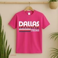 Dallas Triple Retro Logo T-Shirt thumb 2