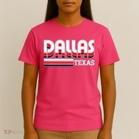 Dallas Triple Retro Logo T-Shirt thumb 4
