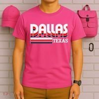 Dallas Triple Retro Logo T-Shirt thumb 6