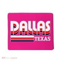 Dallas Triple Retro Logo Mousepad thumb 0