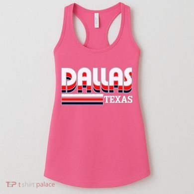 Dallas Triple Retro Logo Women's Tank Top