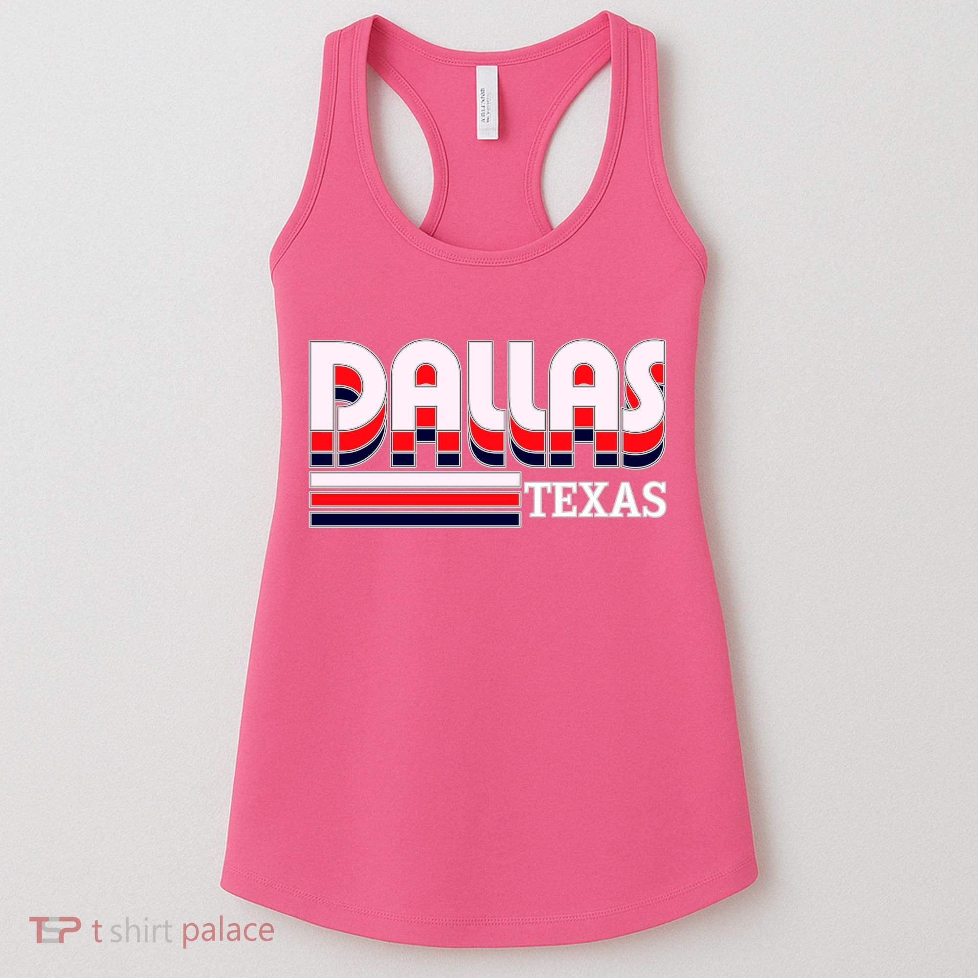Dallas Triple Retro Logo Women's Tank Top