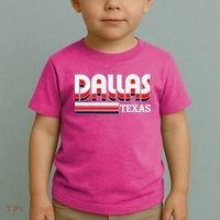 Dallas Triple Retro Logo Toddler T-Shirt thumb 2