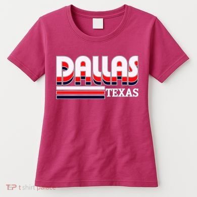 Dallas Triple Retro Logo Women's T-Shirt