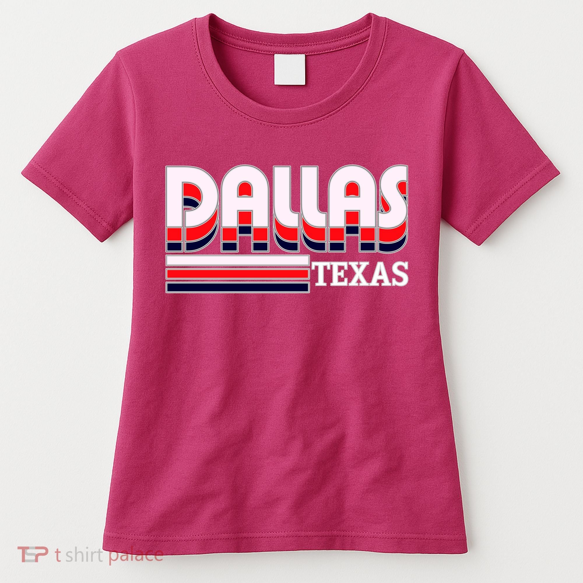 Dallas Triple Retro Logo Women's T-Shirt