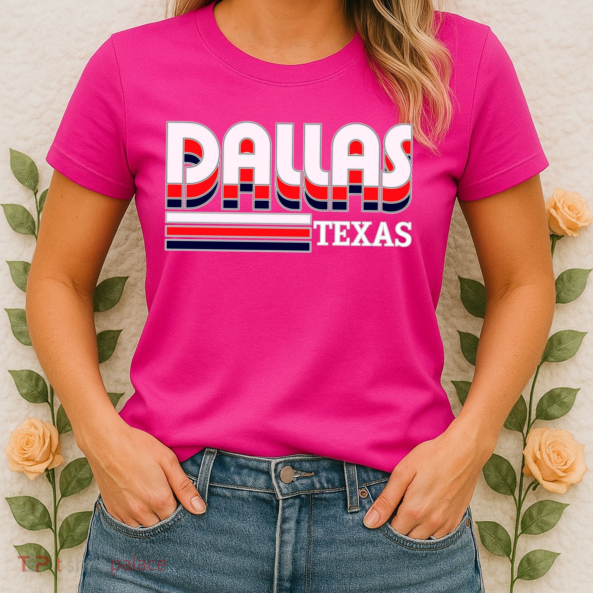 Dallas Triple Retro Logo Women's T-Shirt