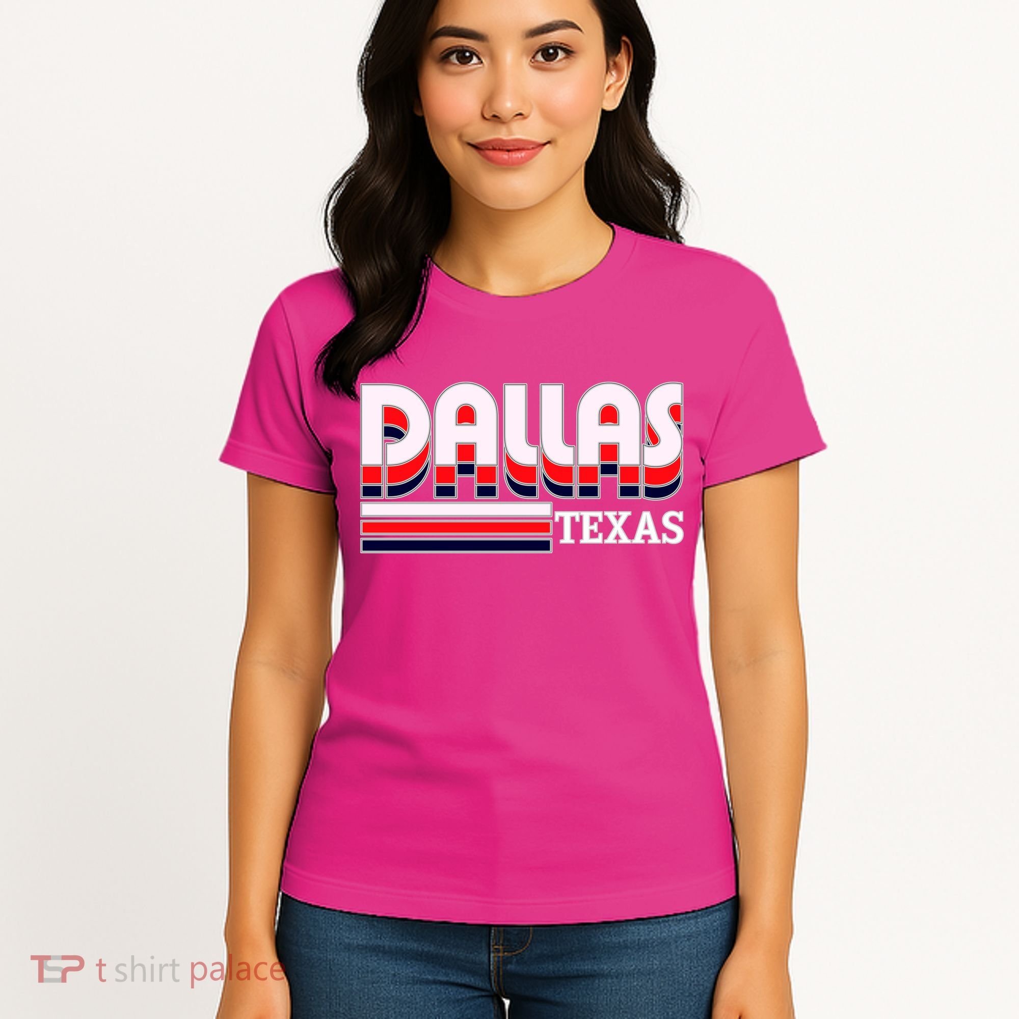 Dallas Triple Retro Logo Women's T-Shirt