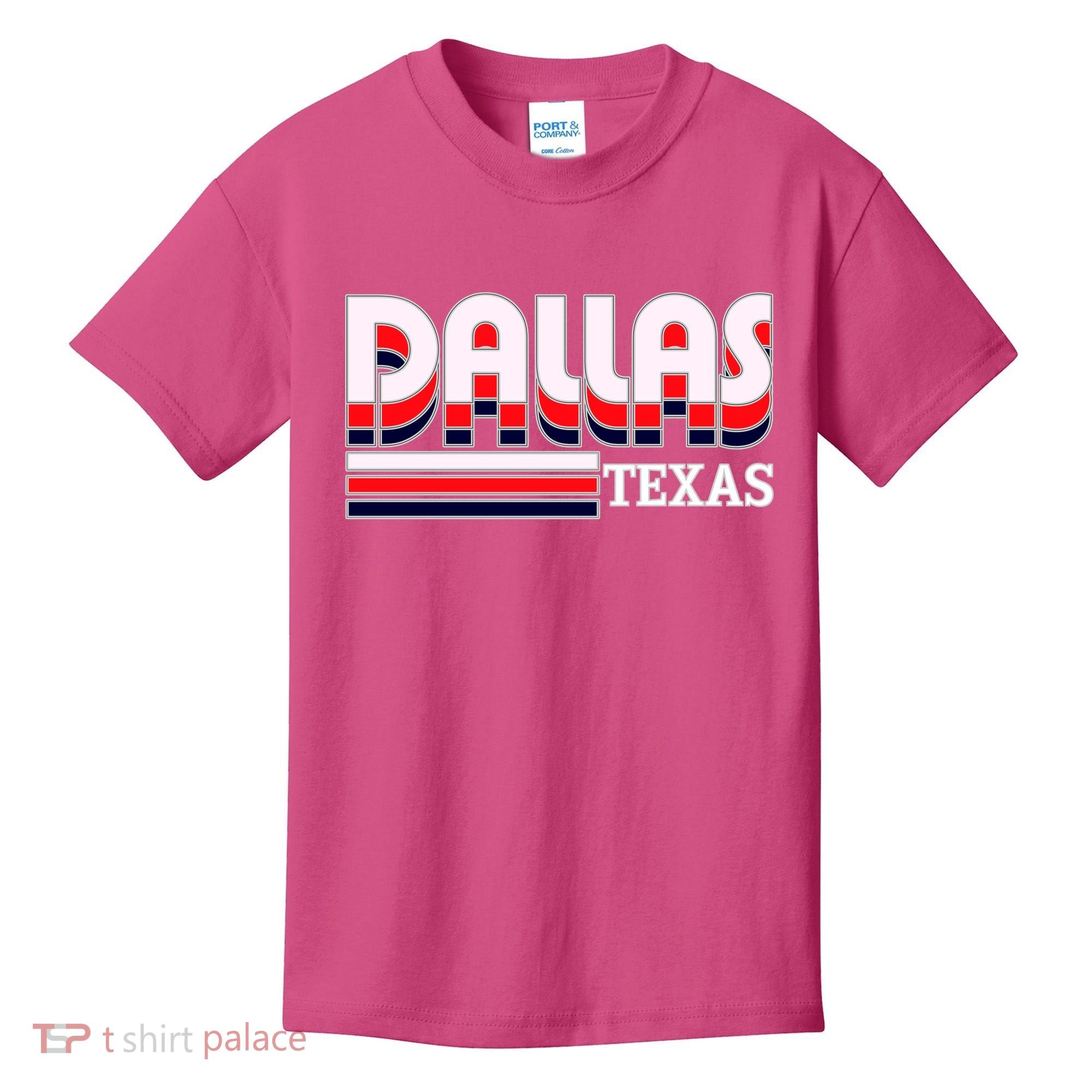 Dallas Triple Retro Logo Kids T-Shirt