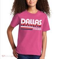 Dallas Triple Retro Logo Kids T-Shirt thumb 2