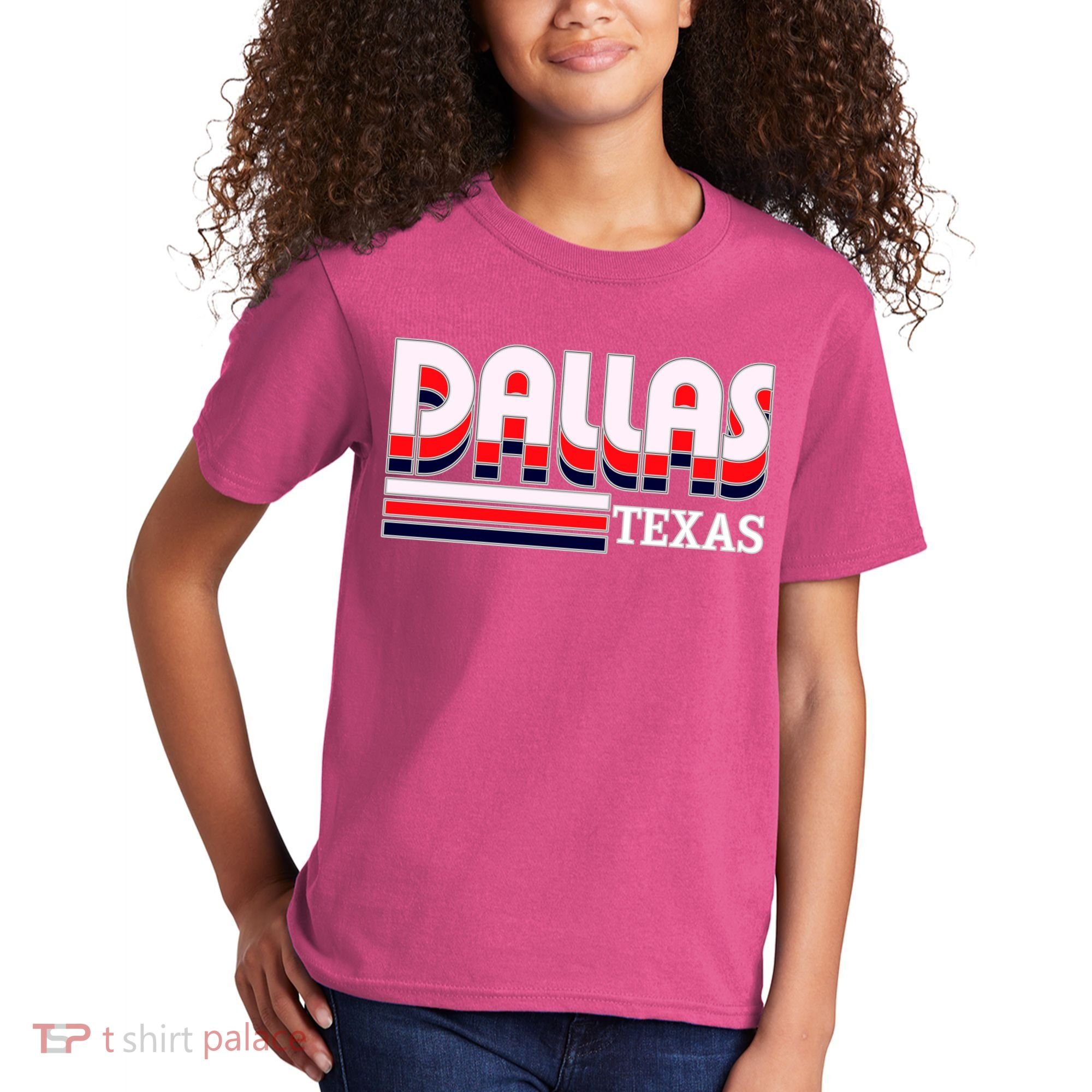 Dallas Triple Retro Logo Kids T-Shirt