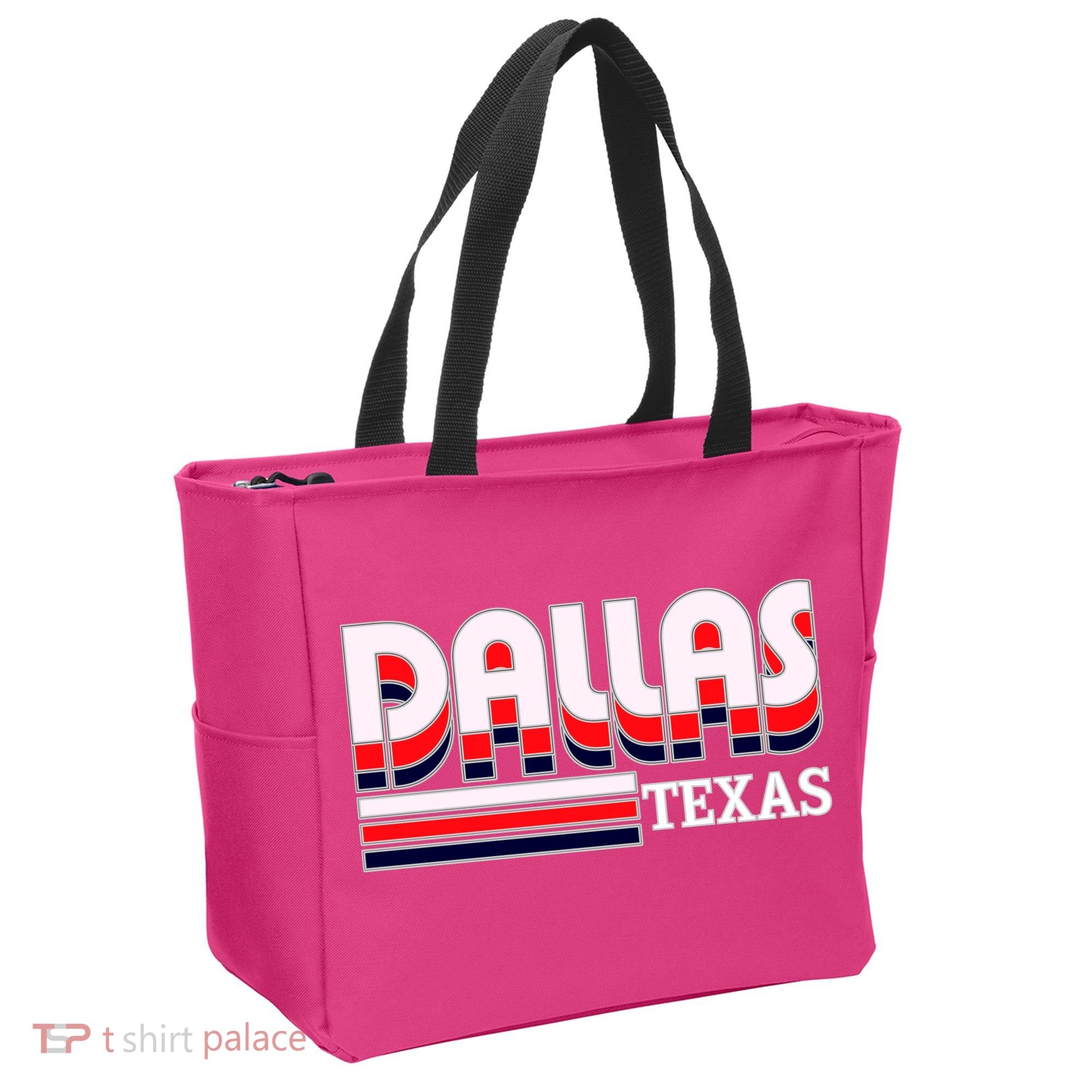 Dallas Triple Retro Logo Tote Bag