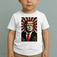 Donald Trump Rising Sun Power Cherry Blossom Propaganda Toddler T-Shirt thumb 2