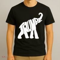 Donald Trump Republican Elephant Trump Supporter President T-Shirt thumb 3