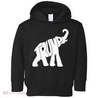 Donald Trump Republican Elephant Trump Supporter President Toddler Hoodie thumb 0