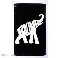 Donald Trump Republican Elephant Trump Supporter President Golf Towel thumb 0