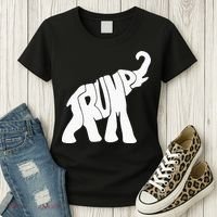 Donald Trump Republican Elephant Trump Supporter President Women's T-Shirt thumb 3