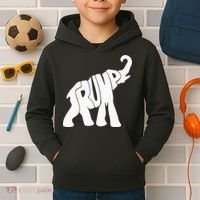 Donald Trump Republican Elephant Trump Supporter President Kids Hoodie thumb 2