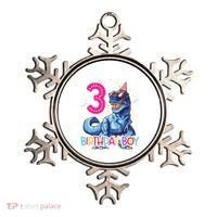 Dinosaur T Rex 3 Year Old 3rd Birthday Ornament thumb 0