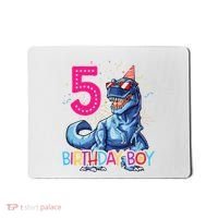 Dinosaur T Rex 5 Year Old 5th Birthday Mousepad thumb 0