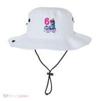Dinosaur T Rex 6 Year Old 6th Birthday Bucket Hat thumb 0