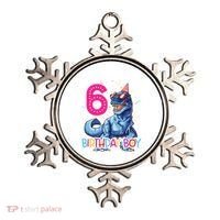 Dinosaur T Rex 6 Year Old 6th Birthday Ornament thumb 0