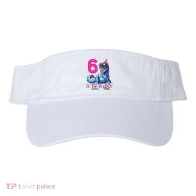 Dinosaur T Rex 6 Year Old 6th Birthday Visor