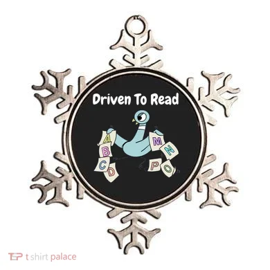 Driven To Read Pigeon Library Reading Books Reader Ornament