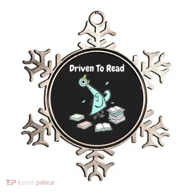Driven To Read Pigeon Library Reading Books Reader Funny Ornament