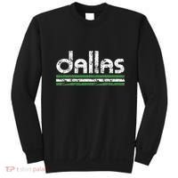 Dallas Texas Retro Weathered Throwback Sweatshirt thumb 0